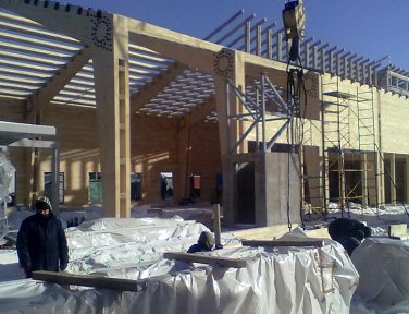 Будівництво з клеєного бруса